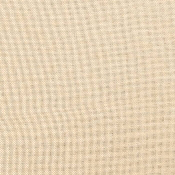Repose-pied Crème 70x55x41 cm Tissu – Image 4