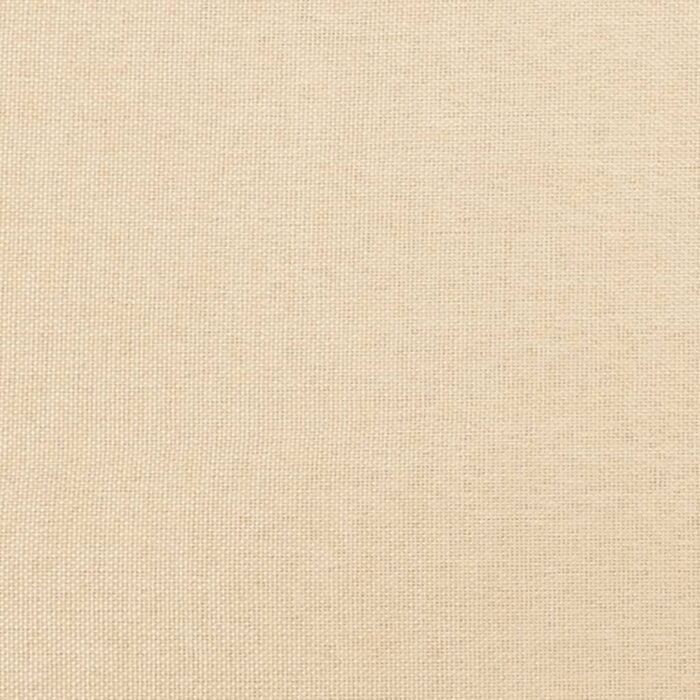 Repose-pied Crème 70x55x41 cm Tissu – Image 4