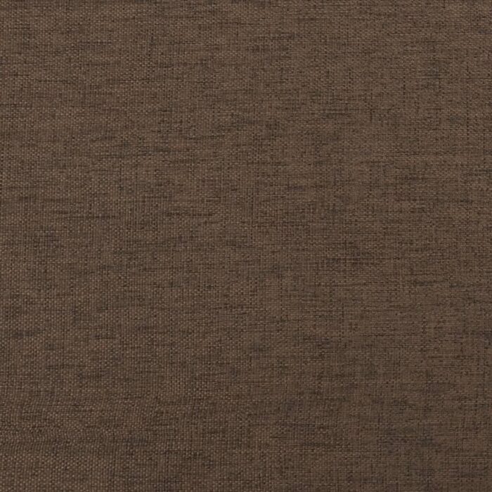Repose-pied Marron 70x55x41 cm Tissu – Image 4