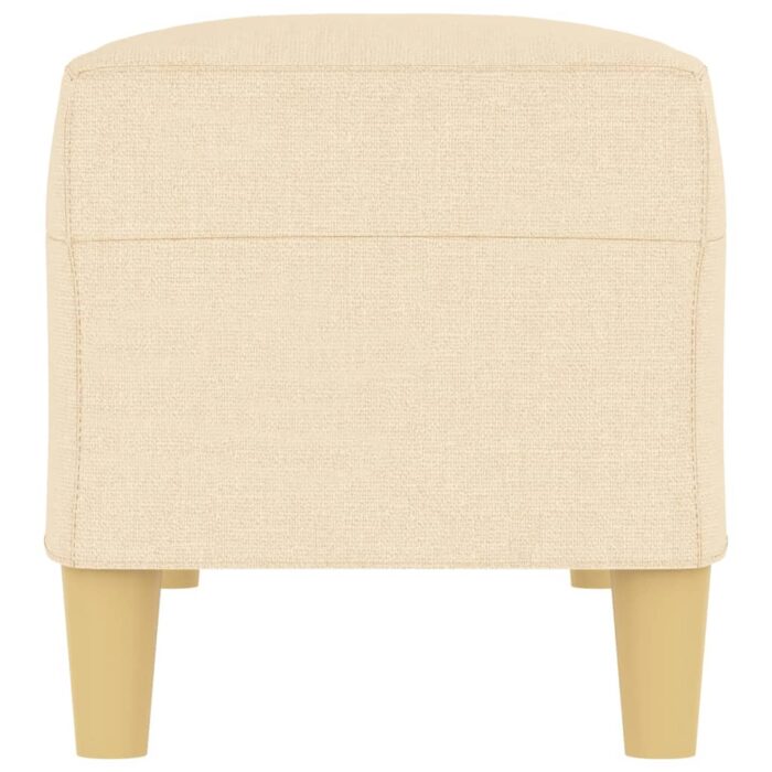 Banc Crème 100x35x41 cm Tissu – Image 2