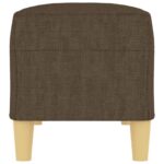 Banc Marron 100x35x41 cm Tissu – Image 2