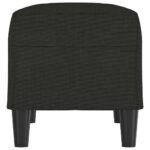 Banc Noir 70x35x41 cm Tissu – Image 2