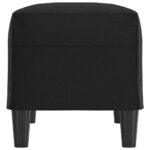 Banc Noir 70x35x41 cm Similicuir – Image 2