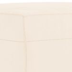 Banc Crème 70x35x41 cm Velours – Image 3