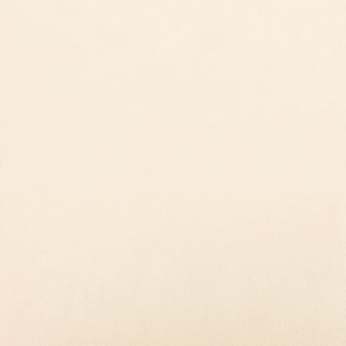 Banc Crème 70x35x41 cm Velours – Image 4