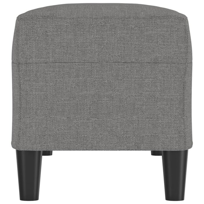 Banc Gris foncé 100x35x41 cm Tissu – Image 2