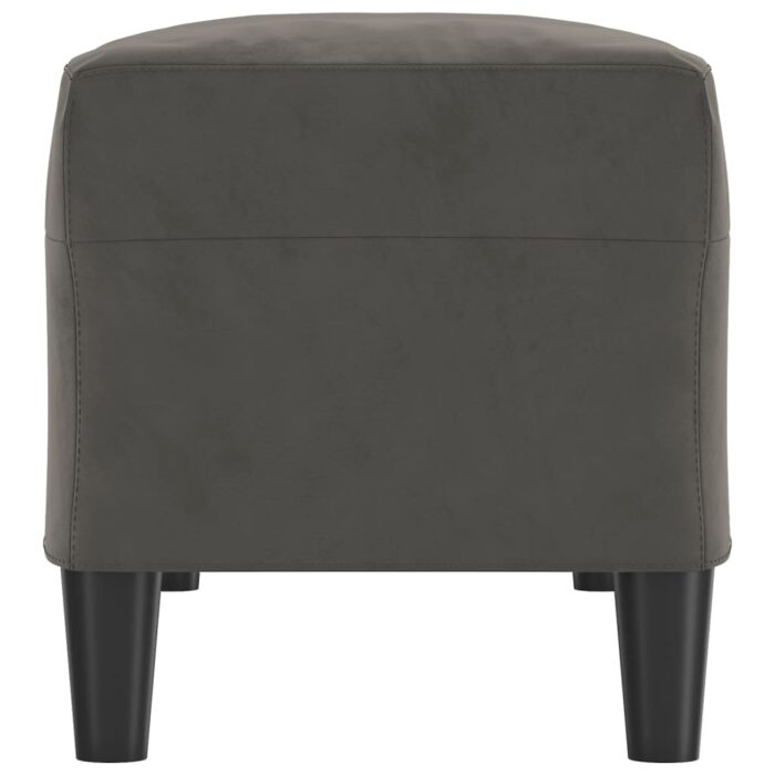 VXL8720287187257_g_en_hd_2.jpg Banc Gris foncé 100x35x41 cm Velours – Image 2
