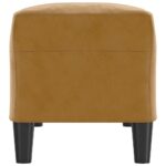 Banc Marron 100x35x41 cm Velours – Image 3