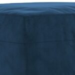 Banc Bleu 100x35x41 cm Velours – Image 3