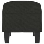 Banc Noir 70x35x41 cm Tissu – Image 2