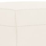 Banc Crème 70x35x41 cm Similicuir – Image 3