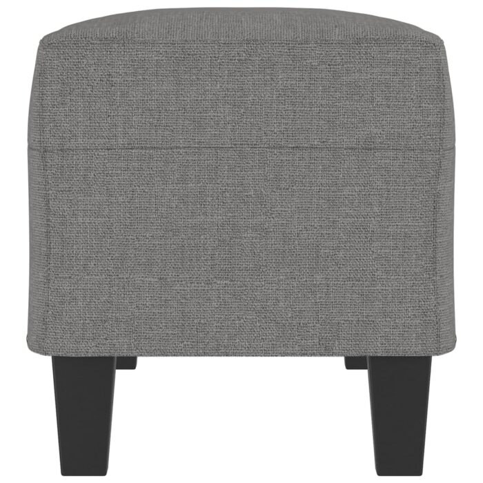 Banc Gris foncé 100x35x41 cm Tissu – Image 2