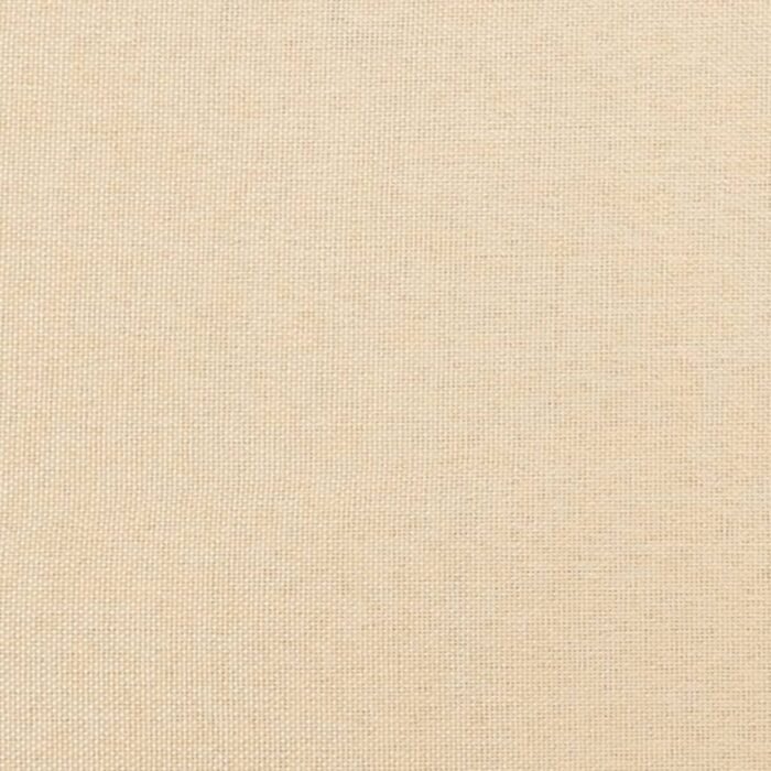 Coussins décoratifs 2 pcs Crème Ø15x50 cm Tissu – Image 4