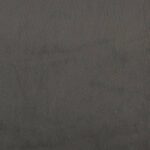 Coussins décoratifs lot de 2 Gris foncé Ø15x50 cm Velours – Image 4