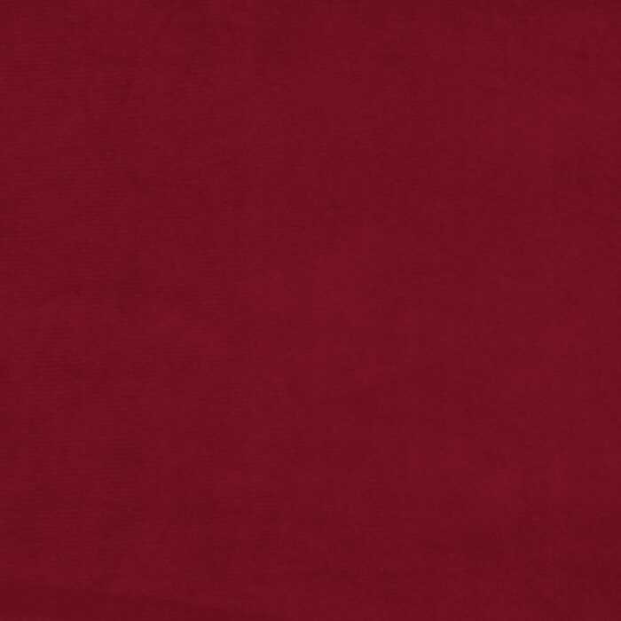 Coussins décoratifs lot de 2 Rouge bordeaux Ø15x50 cm Velours – Image 4