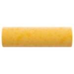 Coussins décoratifs 2 pcs Jaune Ø15x50 cm Velours – Image 2