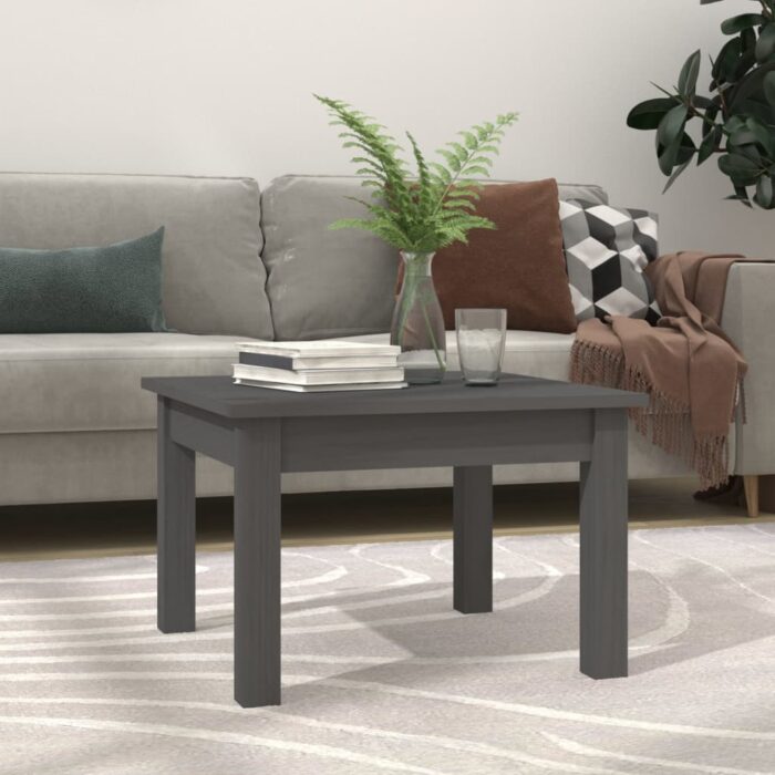 VXL8720287188292_m_en_hd_1.jpg Table basse Gris 45x45x30 cm Bois massif de pin – Image 1