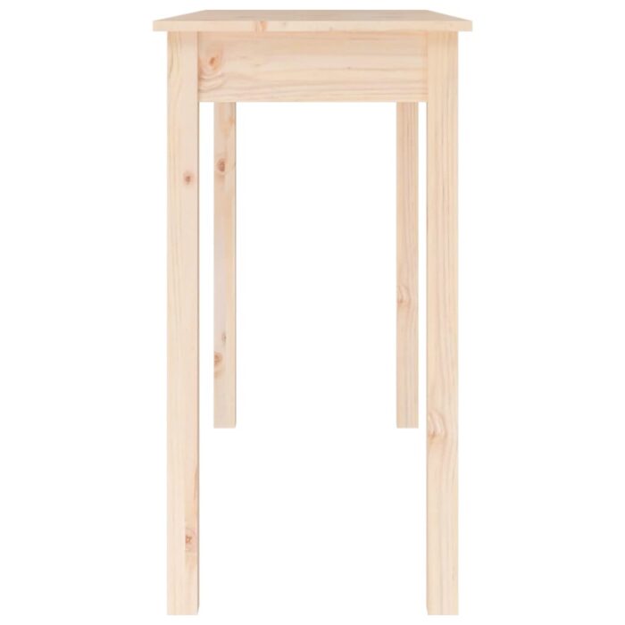 Table console 110x40x75 cm Bois massif de pin – Image 4