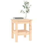 Table basse 35x35x40 cm Bois massif de pin – Image 3