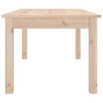 Table basse 80x50x40 cm Bois massif de pin – Image 2