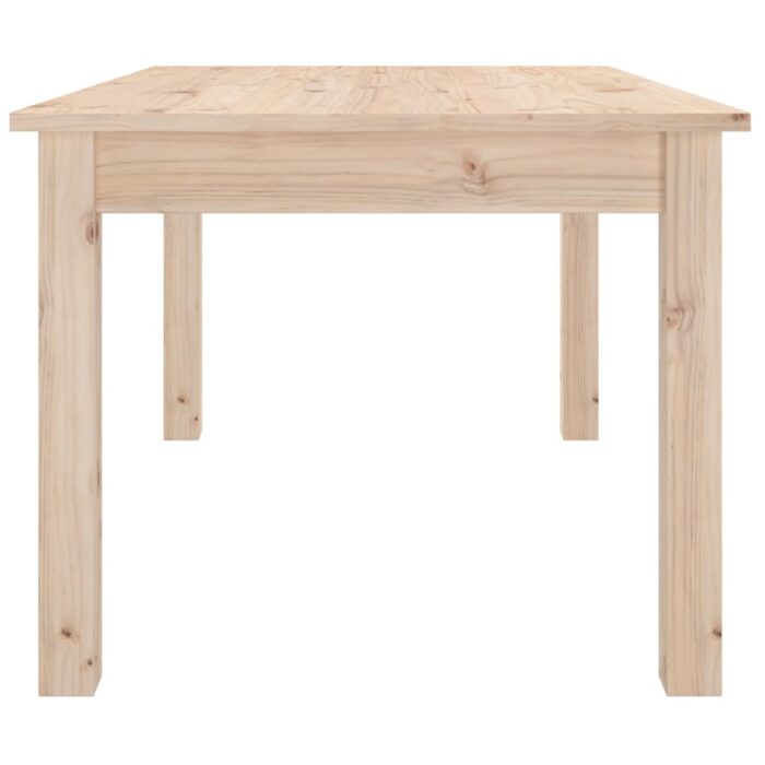 Table basse 80x50x40 cm Bois massif de pin – Image 2