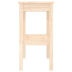Table console 80x40x75 cm Bois massif de pin – Image 2