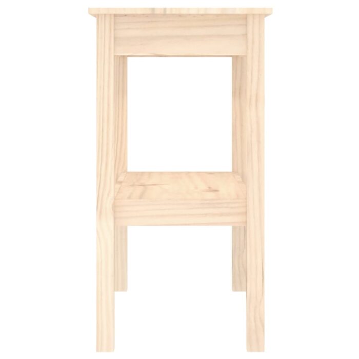 Table console 80x40x75 cm Bois massif de pin – Image 2