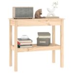 Table console 80x40x75 cm Bois massif de pin – Image 3