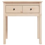 Table console 70x35x75 cm Bois massif de pin – Image 4