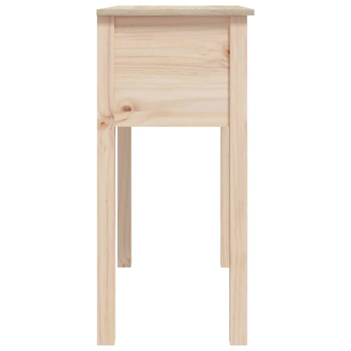 Table console 70x35x75 cm Bois massif de pin – Image 6
