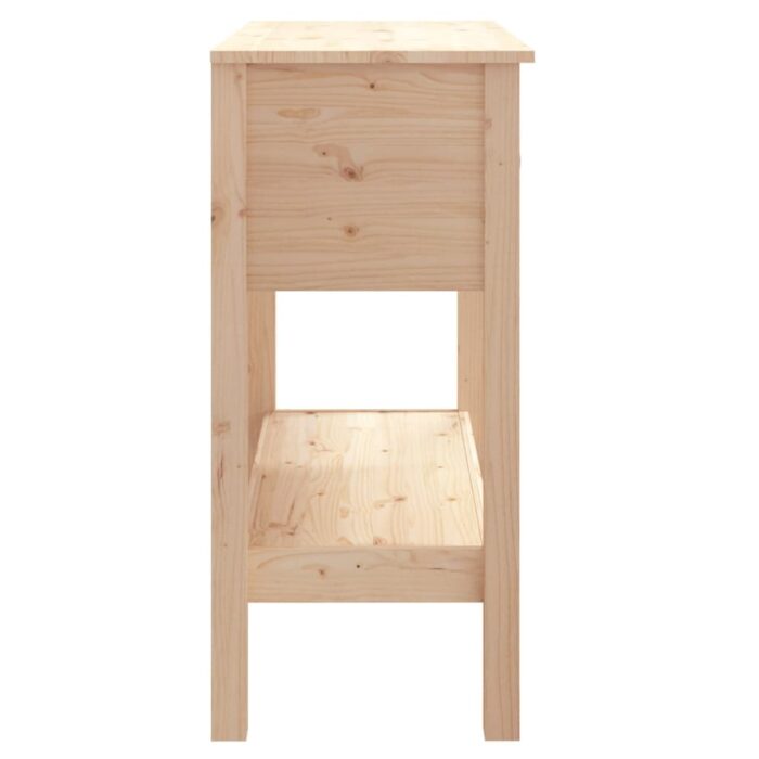 Table console 75x35x75 cm Bois massif de pin – Image 6