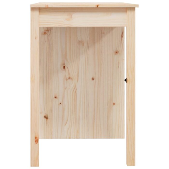 Bureau 100x50x75 cm Bois massif de pin – Image 6
