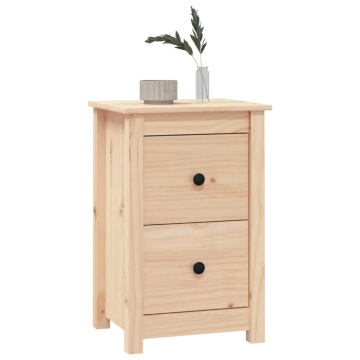 Table de chevet 40x35x61,5 cm Bois de pin massif – Image 5