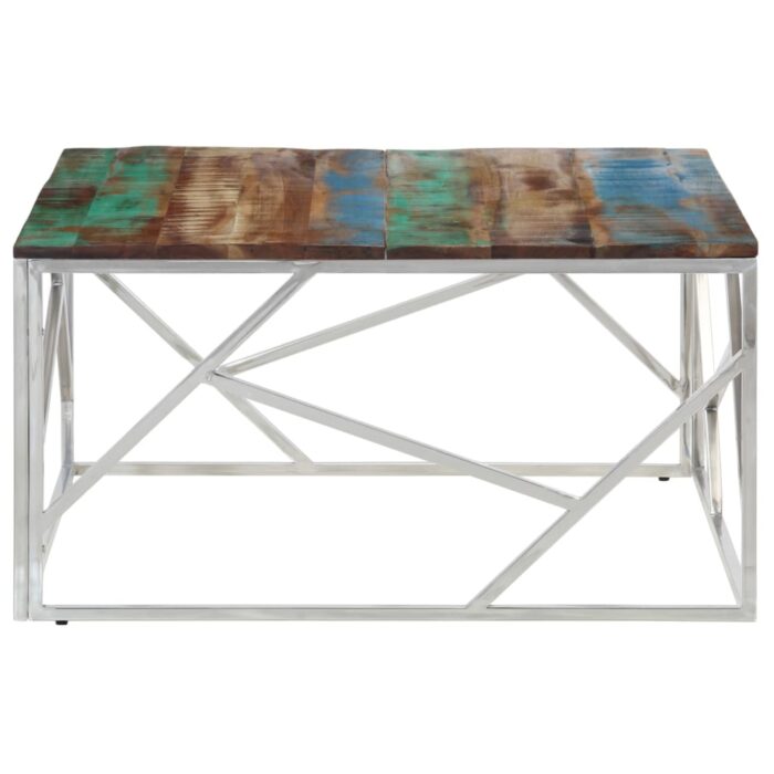 VXL8720287199304_g_en_hd_2.jpg Table basse argenté inox et bois de récupération massif – Image 2