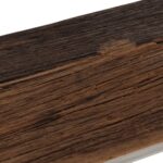Table console argenté inox et bois de mélèze massif – Image 6
