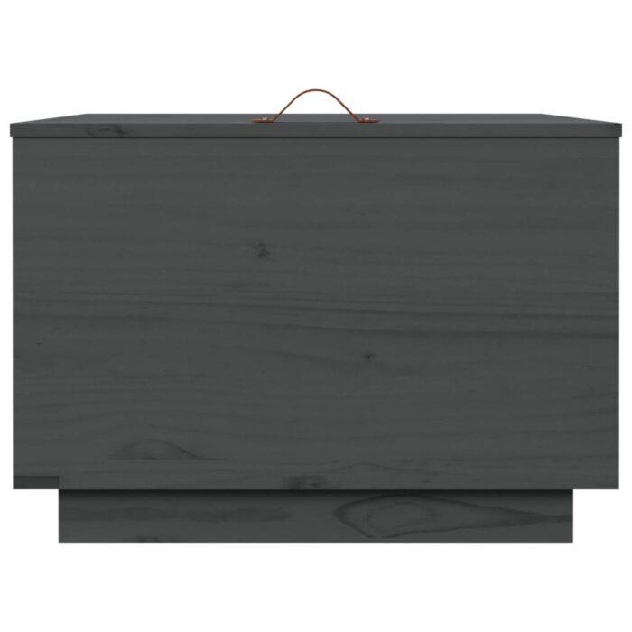 VXL8720287203322_g_en_hd_5.jpg Boîtes de rangement et couvercles 3 pcs Gris Bois massif de pin – Image 5
