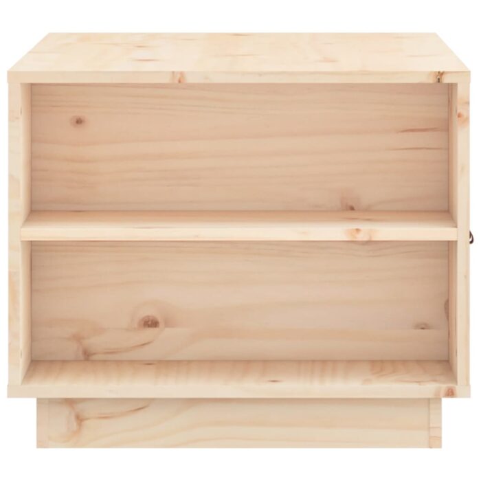 Table basse 100x50x41 cm Bois massif de pin – Image 6