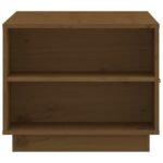 Table basse Marron miel 100x50x41 cm Bois massif de pin – Image 6