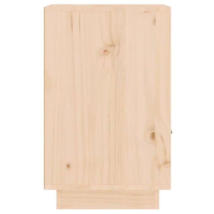 Table de chevet 40x34x55 cm Bois de pin solide – Image 5