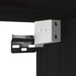 Armoire murale Noir 60x30x35 cm Bois de pin massif – Image 5