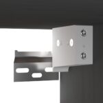 Armoires murales 2 pcs Gris 31,5x30x30 cm Bois de pin massif – Image 8