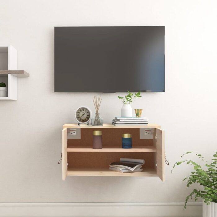 Armoire murale 60x30x30 cm Bois de pin massif – Image 6