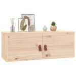 Armoire murale 80x30x30 cm Bois de pin massif – Image 4