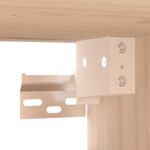 Armoire murale 80x30x30 cm Bois de pin massif – Image 7