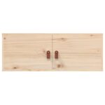 Armoires murales 2 pcs 80x30x30 cm Bois de pin massif – Image 2
