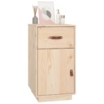 Armoire de bureau 40x50x75 cm Bois massif de pin – Image 2