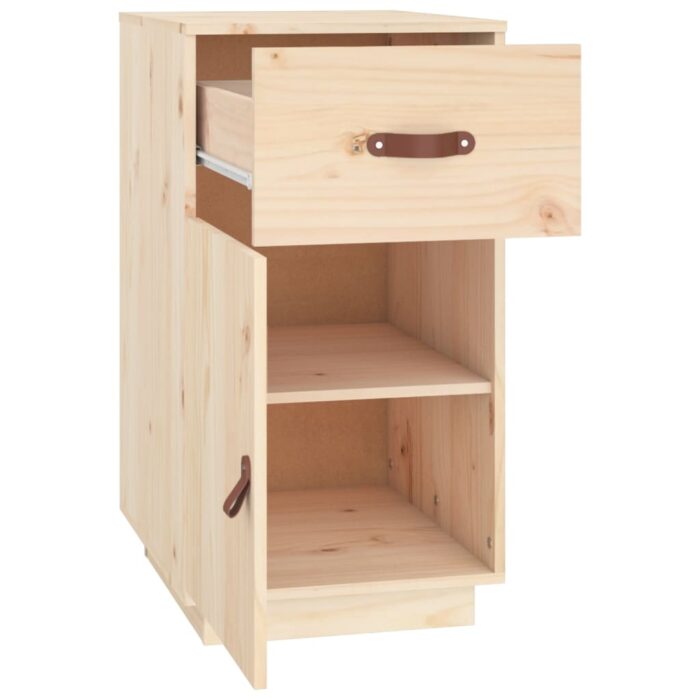 Armoire de bureau 40x50x75 cm Bois massif de pin – Image 6