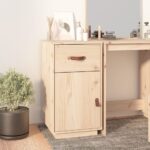 Armoire de bureau 40x50x75 cm Bois massif de pin