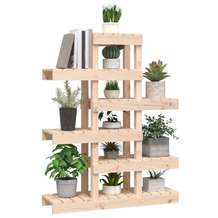 Support à plantes 85x25x109,5 cm Bois massif de pin – Image 2
