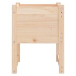 Jardinière 40x40x52,5 cm Bois massif de pin – Image 2